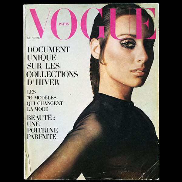 Vogue France (septembre 1968), couverture de Jean-Loup Sieff