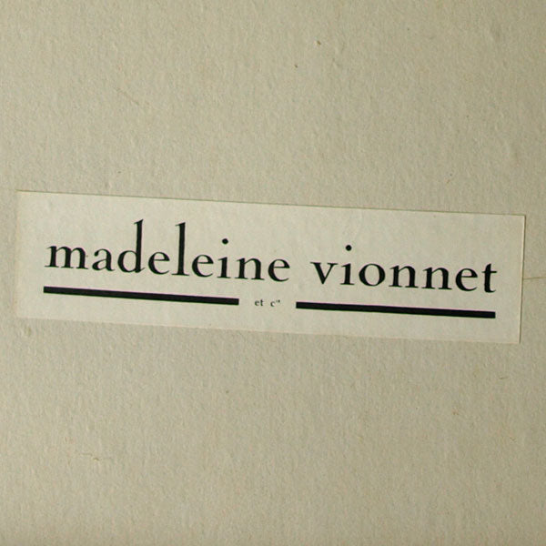 Vionnet - Boîte à foulard (circa 1930)