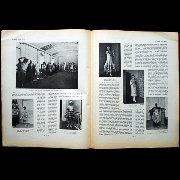 L'Art Vivant (août 1925) - Pavillon de l'Elégance à l'Exposition des Arts Décoratifs