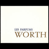Parfums Worth - Carte de voeux pour l'année 1962 (1961)