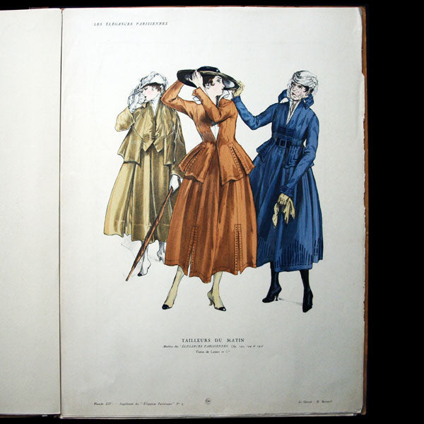 Les Elégances Parisiennes, publication officielle des industries françaises de la mode, juin 1916, n°3