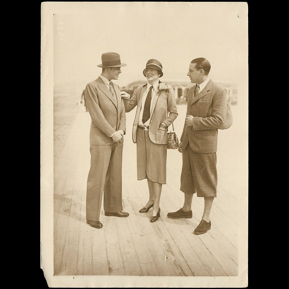 Les dernières modes à Deauville en 1927