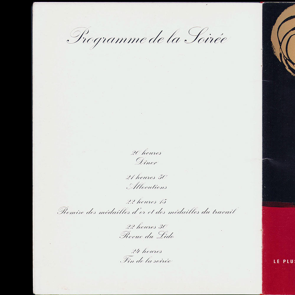 Christian Dior, 20ème anniversaire, couverture de René Gruau (1967)