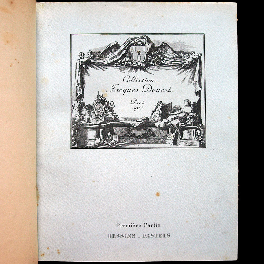Catalogue de la vente de la collection de Jacques Doucet (1912)