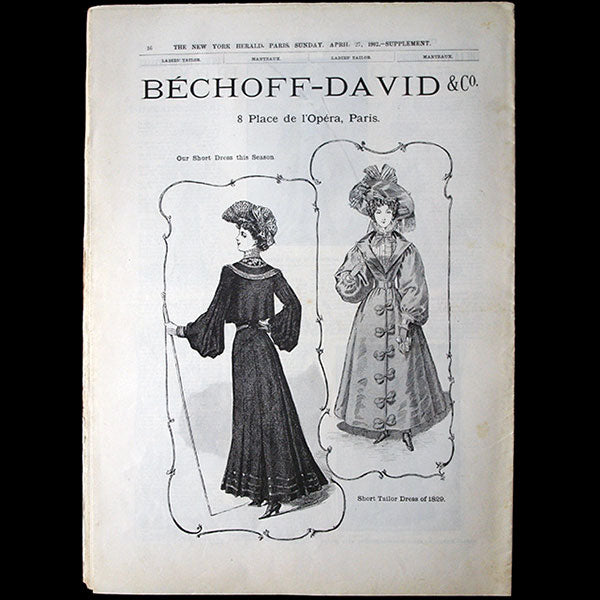 The New York Herald Fashion Supplement, April 27th 1902