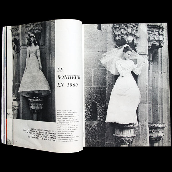 Vogue France (1er décembre 1959), couverture d'Irving Penn
