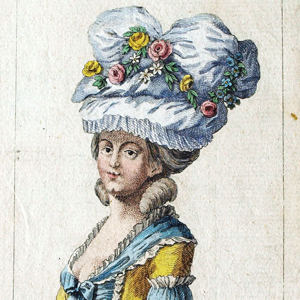 Chapeau à la d'Estaing, circa 1780