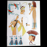 La couleur dans l'Histoire du Costume - L'Antiquité : Civilisations Méditerranéennes (1951)