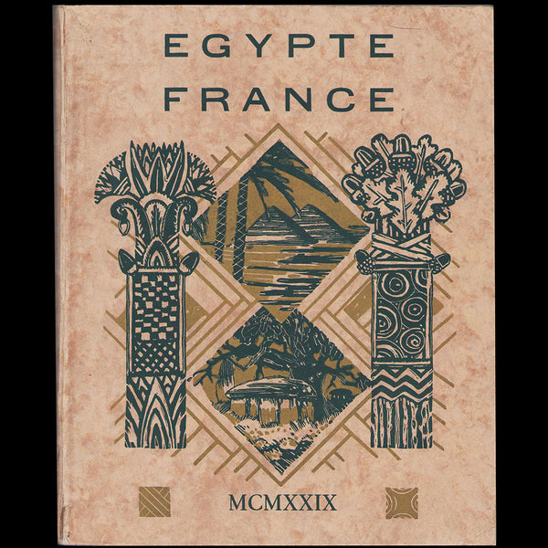 Egypte France, catalogue de l'exposition du Caire (1929)