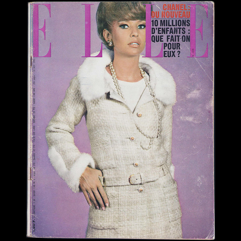 Elle (18 novembre 1965), couverture par Hatami