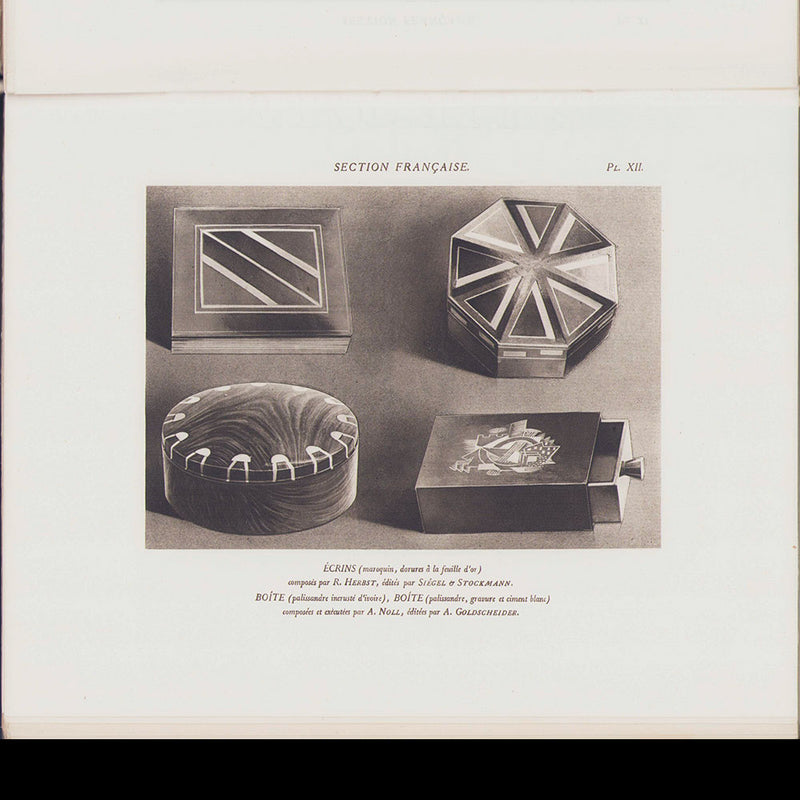 Exposition des Arts Décoratifs, Paris 1925 - Rapport Général, Accessoires du Mobilier