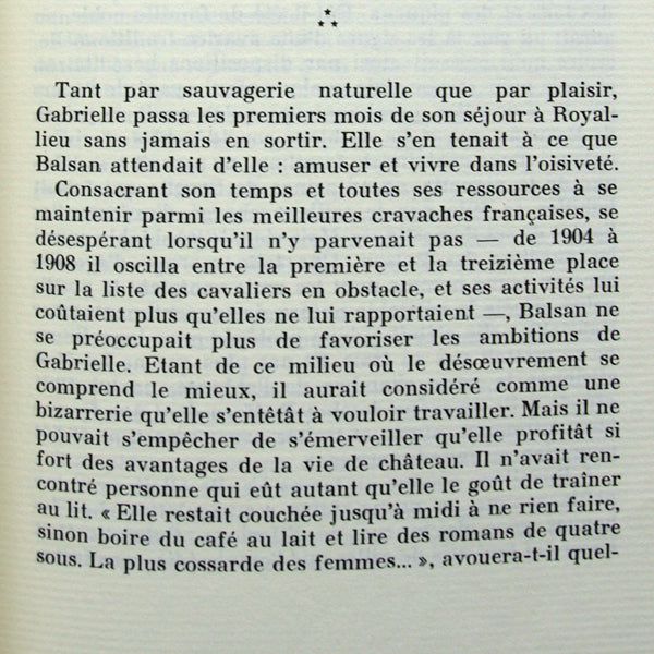 Chanel - L'Irrégulière ou mon itinéraire Chanel, édition originale numérotée (1974)