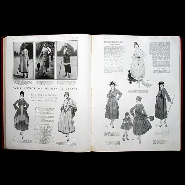Vogue UK, édition du Vogue US pour le marché britannique (juin-septembre 1916), exemplaire d'Erté
