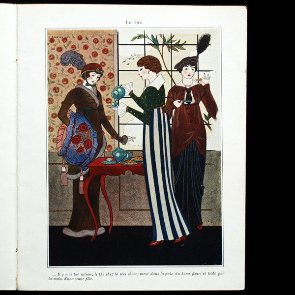 Scènes de la Vie Parisienne, Souvenir de l'Exposition de Gand, couverture de George Barbier (1913)