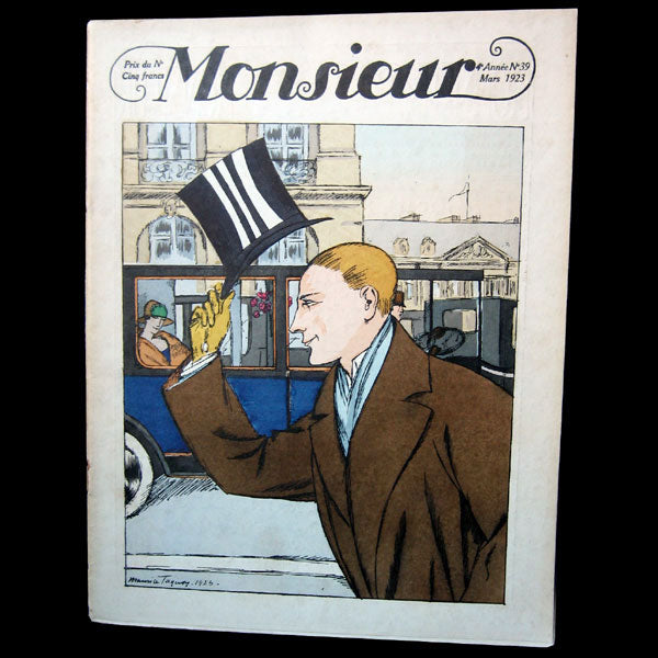 Monsieur, Revue des élégances, n39 (1923, mars)