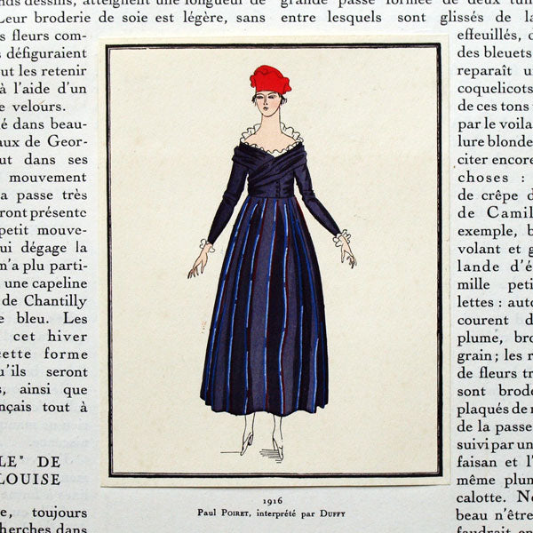 Les Elégances Parisiennes, publication officielle des industries françaises de la mode, juillet 1916, n°4