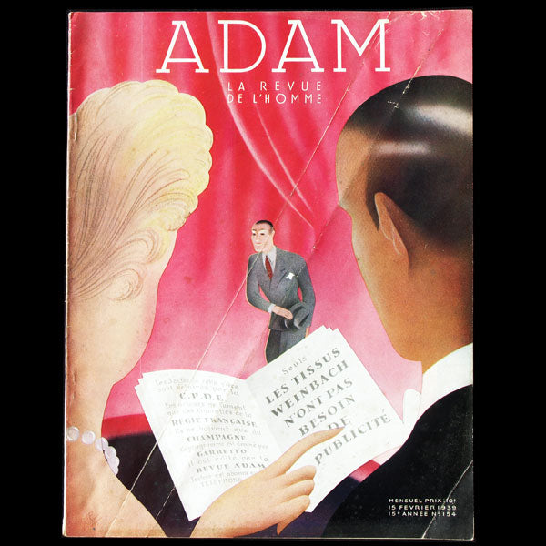 Adam, la revue de l'homme (15 février 1939)
