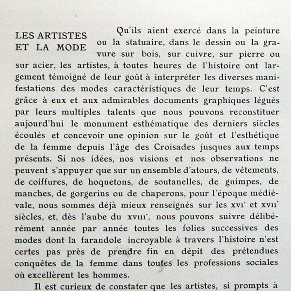 Un siècle de modes de l'an VIII à 1911, Figaro Illustré, juin 1911