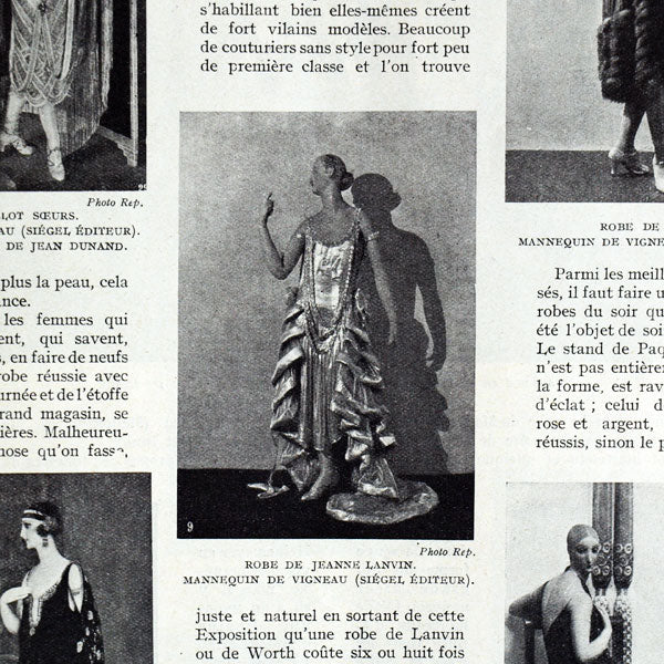 L'Art Vivant (août 1925) - Pavillon de l'Elégance à l'Exposition des Arts Décoratifs