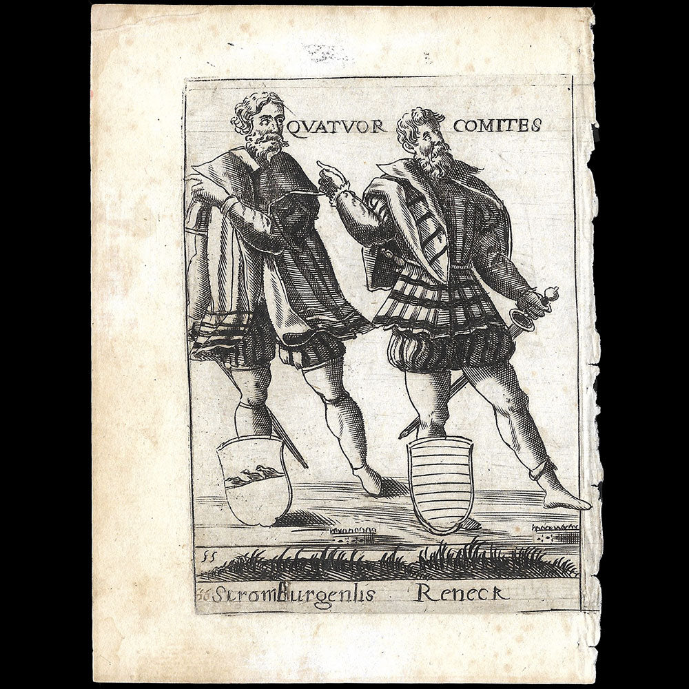 Alessandro Fabri - Diversarum Nationum Ornatus, Comité de Stromburg d'après Pietro Bertelli (1593)