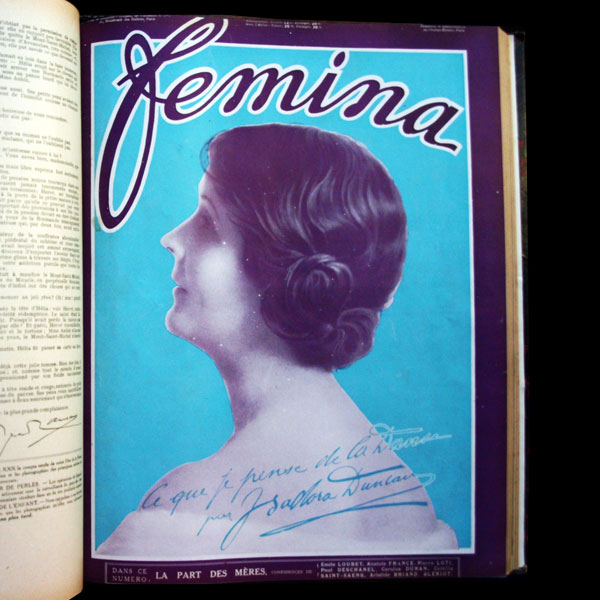 Fémina 1914, réunion de 14 numéros (janvier à août 1914)