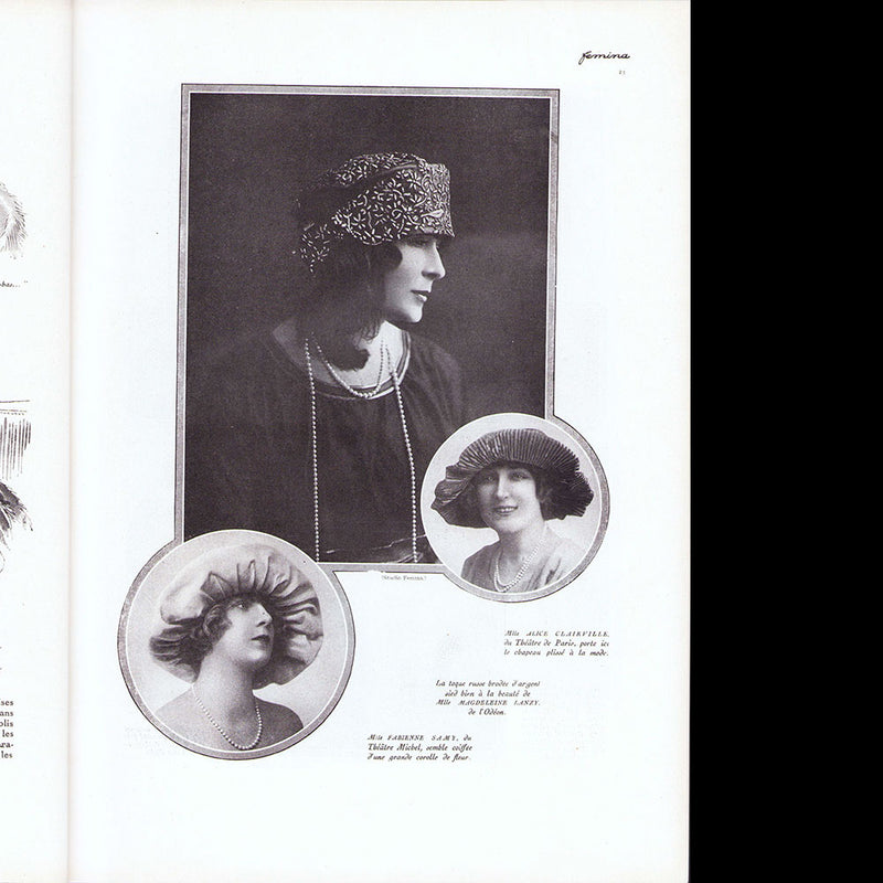 Fémina (décembre 1919), couverture de Rzewuski