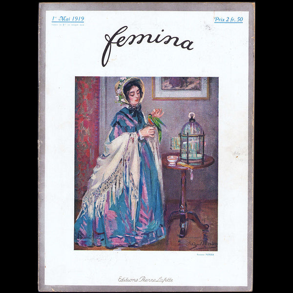 Fémina (mai 1919), couverture de Suzanne Minier