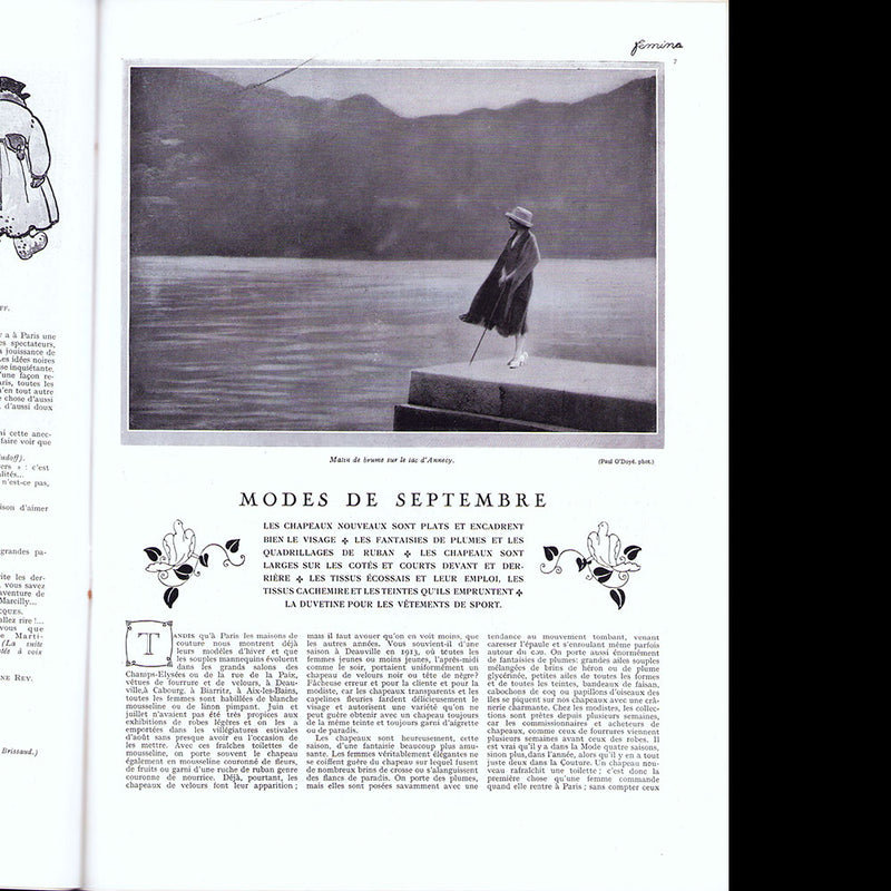 Fémina (septembre 1919) , couverture d'André Edouard Marty