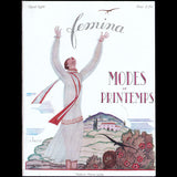 Fémina (avril 1926), couverture de Georges Lepape