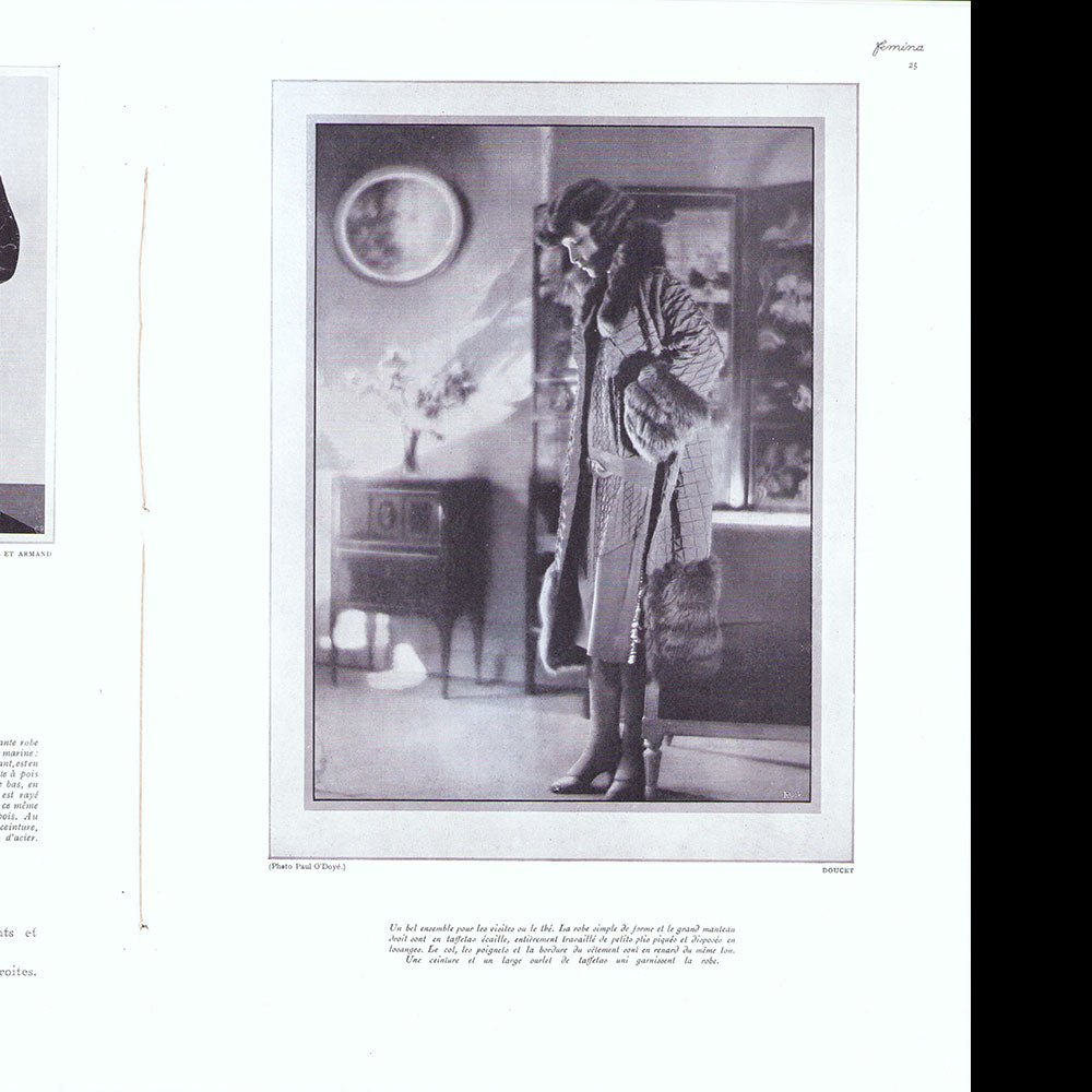 Fémina (octobre 1926), couverture est de Georges Lepape