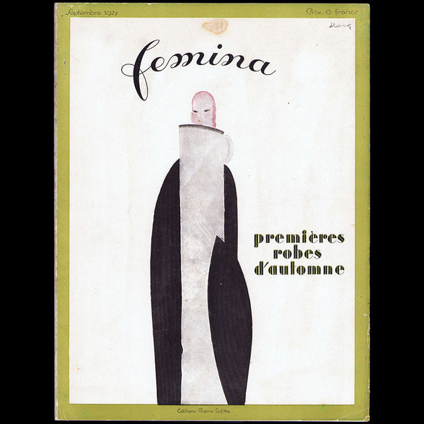Fémina (septembre 1927), couverture de Loupot