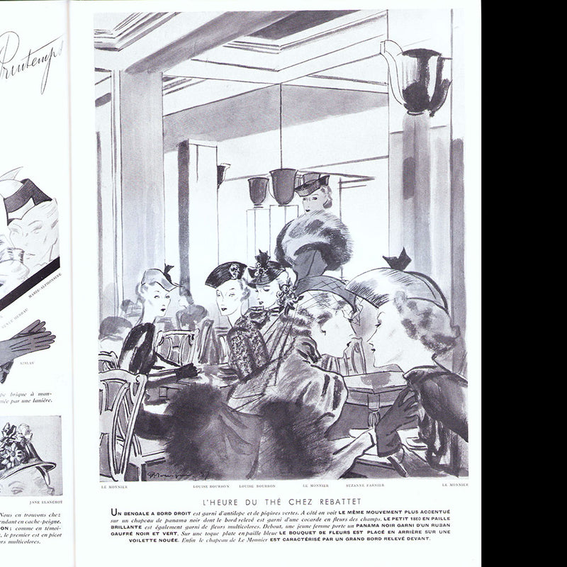 Fémina (février 1937), couverture de Meerson