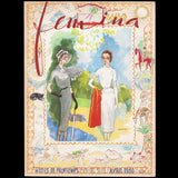 Fémina - Printemps 1950, couverture de Kees Van Dongen
