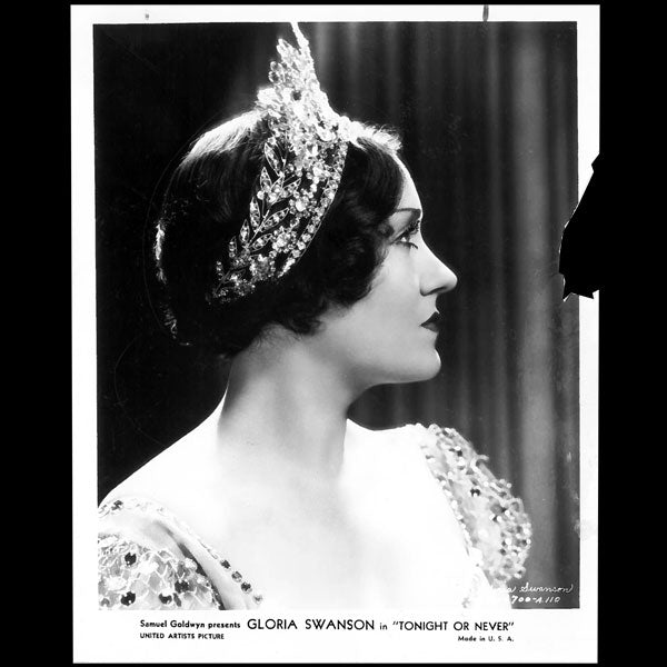 Gloria Swanson dans Tonight or Never, costumes de Gabrielle Chanel (1931)