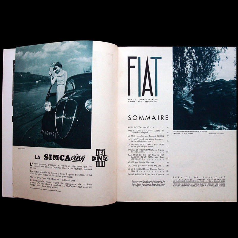 Revue Fiat, n°12 (septembre 1936)