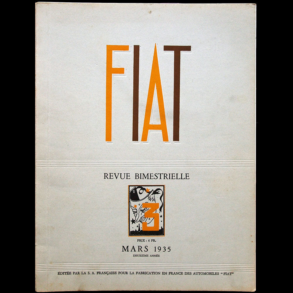 Revue Fiat, n°3 (mars 1935)