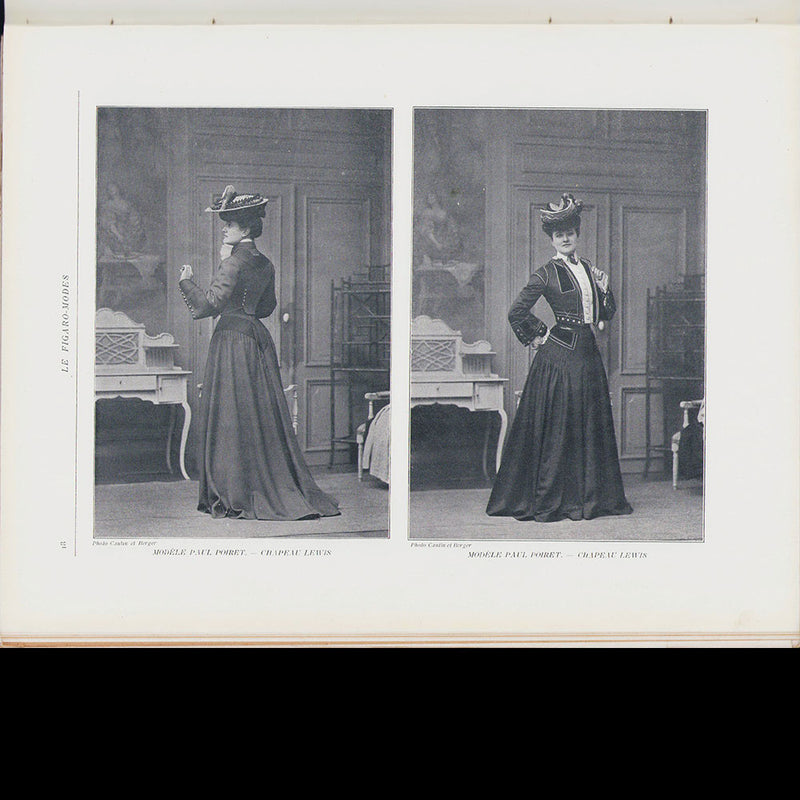 Figaro Modes, février 1904 - La Journée d'un mannequin