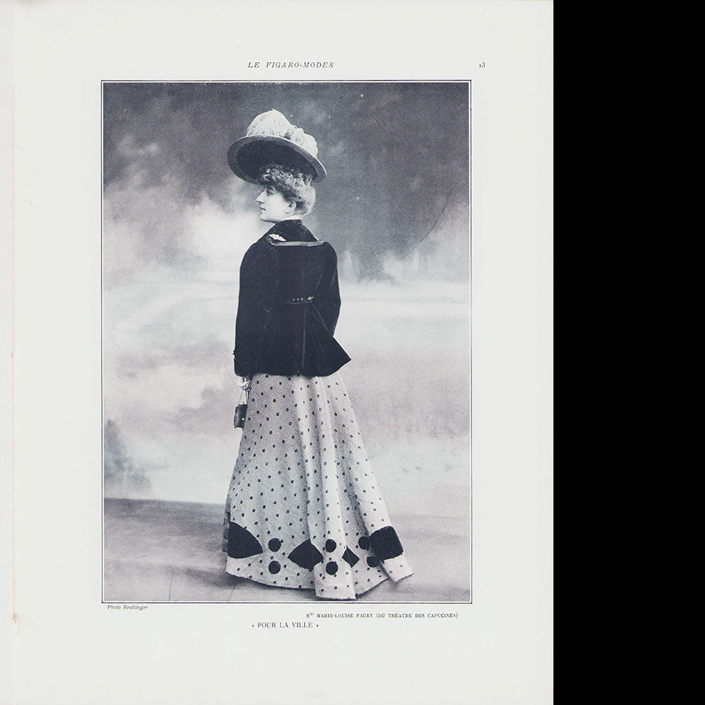 Le Figaro-Modes, novembre 1904, couverture de Juliette Dubufe-Wehrlé