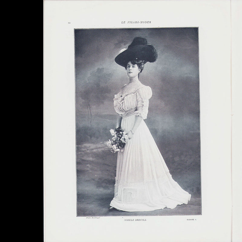 Le Figaro-Modes, mai 1905, couverture de Mademoiselle d'Epinay
