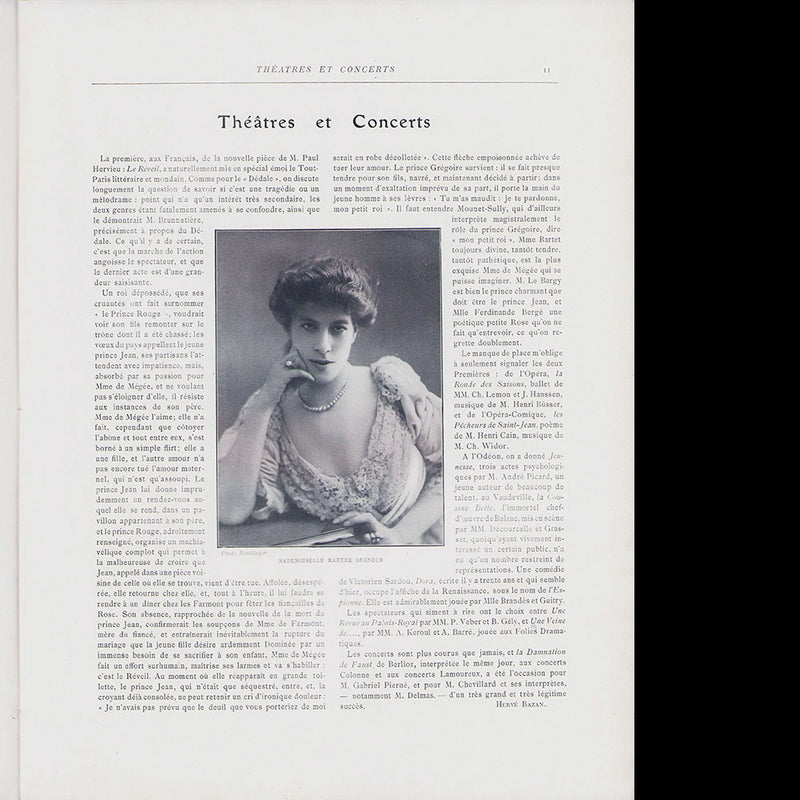 Le Figaro-Modes, janvier 1906, couverture de Henner
