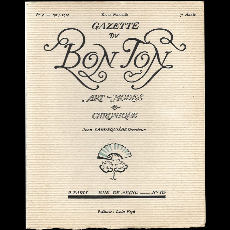 Gazette du Bon Ton (n°5, 1924-1925)