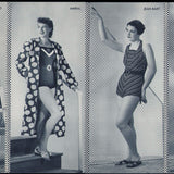 Hermès - Dépliant de modèles pour la plage (1930s)