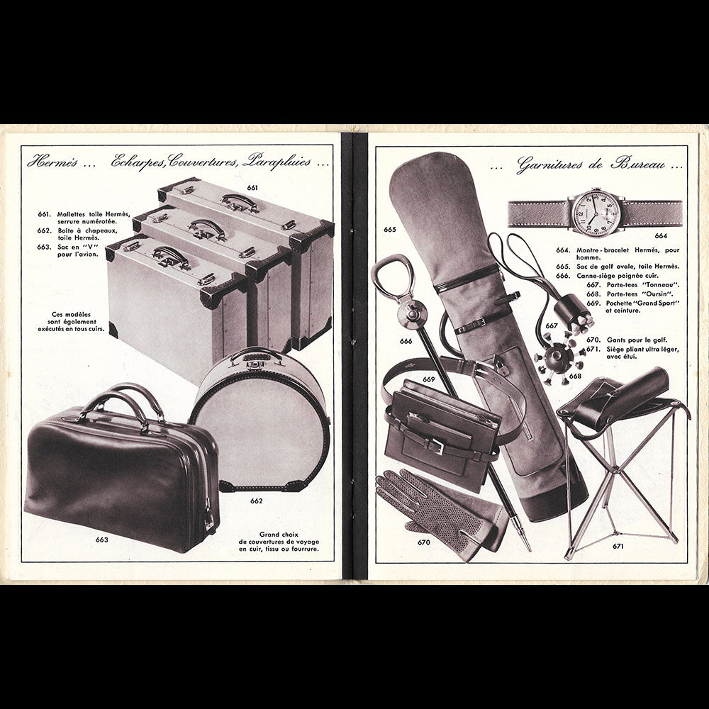 Hermès - Catalogue Suggestions (1938)