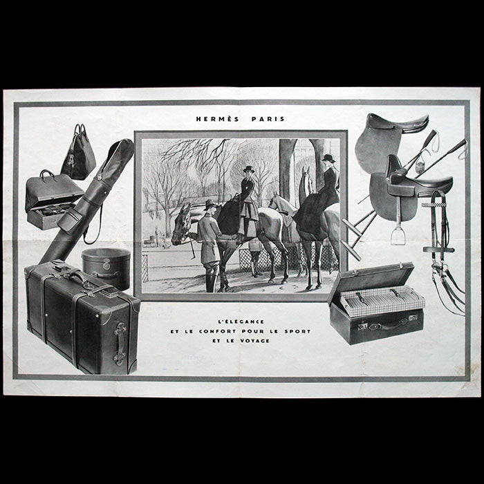 Hermes Sellier - L'Elégance et le Confort pour le Sport et le Voyage, correspondance illustrée (1928)
