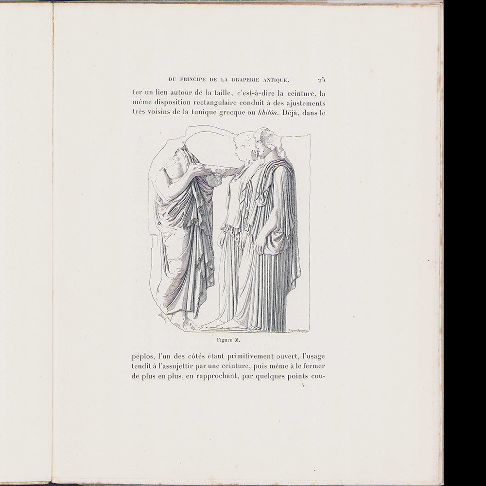 Léon Heuzey - Du Principe de la Draperie Antique (1893)