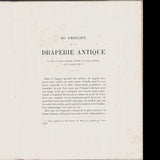 Léon Heuzey - Du Principe de la Draperie Antique (1893)
