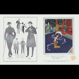 Danses de Jadis catalogue édité par High Life Tailor, couverture de George Barbier (1921)