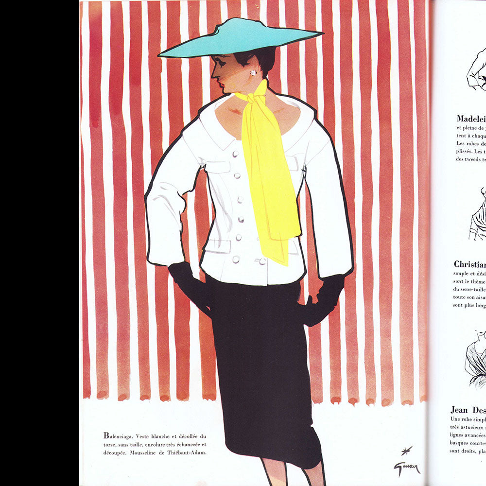L'Officiel de la Couture et de la Mode de Paris (mars 1952)