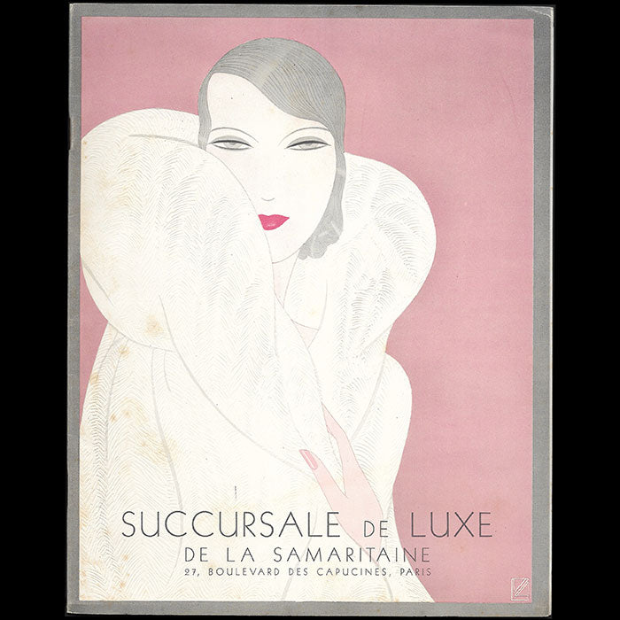 Succursale de luxe de la Samaritaine, couverture de Reynaldo Luza (circa 1925-1930)