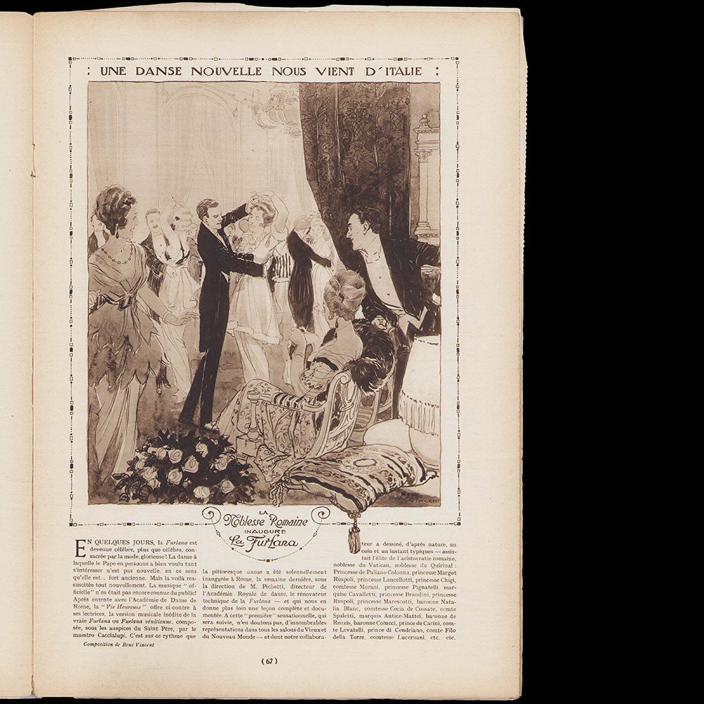 La Vie Heureuse, 20 février 1914, couverture de Drian